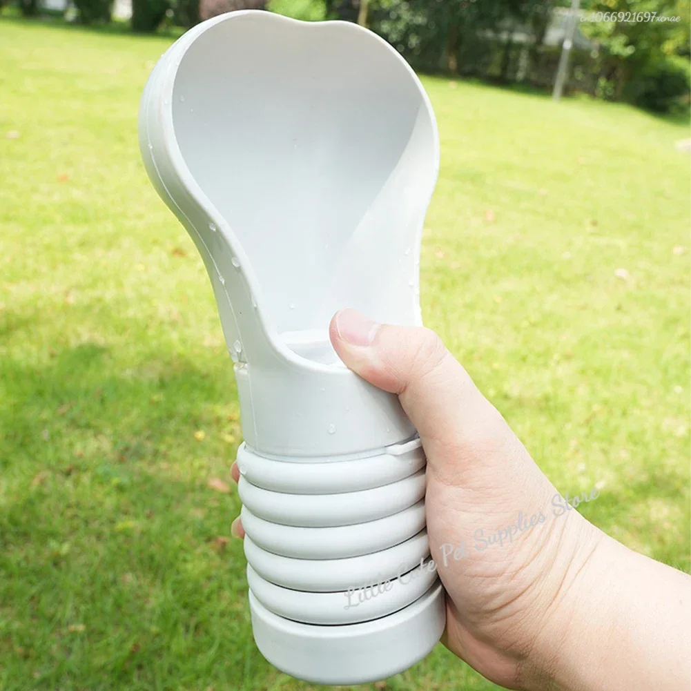 Botella de agua plegable de calidad alimentaria para mascotas, dispensador compacto a prueba de fugas para perros, taza de agua portátil desmontable de gran capacidad para perros - imagen 5