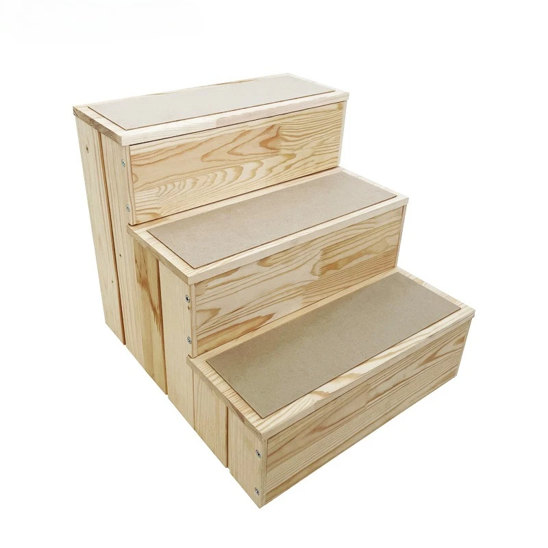 Rampa de madera sofá y cama – Escaleras gato y perro - imagen 2