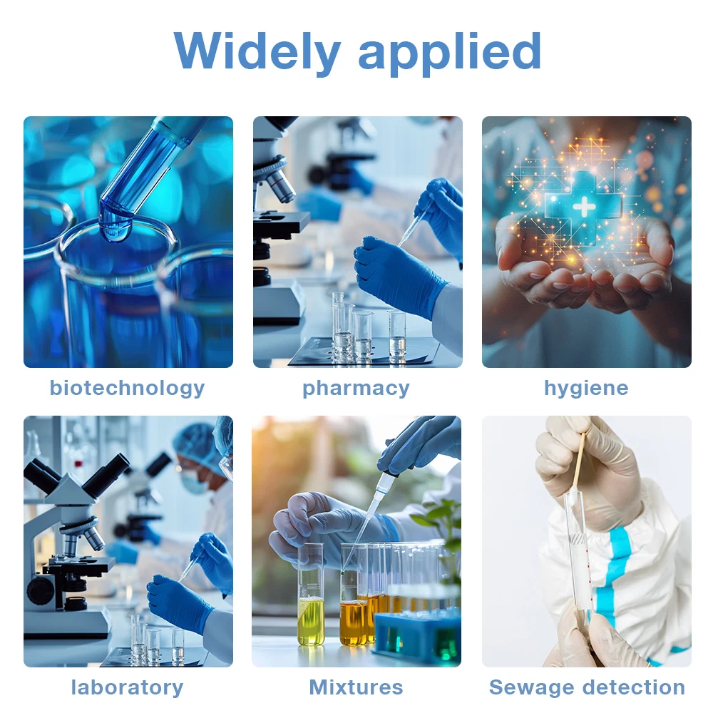 Agitador magnético C2, Control electrónico de velocidad, mezclador magnético de 2500rpm con barra agitadora, mezclador de líquidos de 2000ml, agitador con enchufe UE y EE. UU. para laboratorio - imagen 2