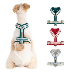 Arnes Y para perros ajustable con correas reflectantes transpirables