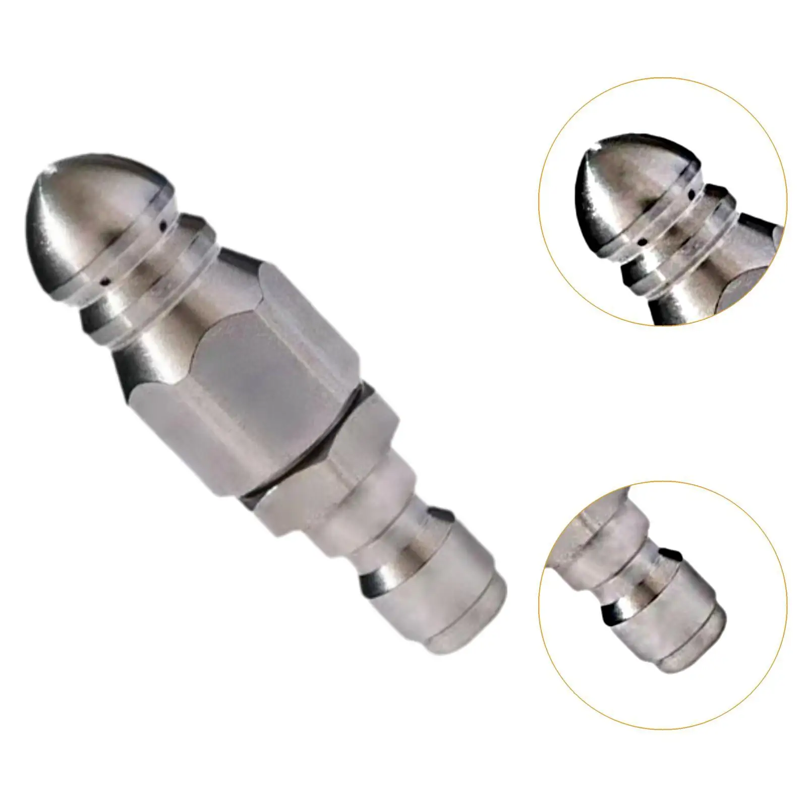 Sewer Nozzle Sewer Jetting, Sturdy Pressure Washer Accessories ,Washer Pressure Washer Nozzle for 1/4 Quick Connect,