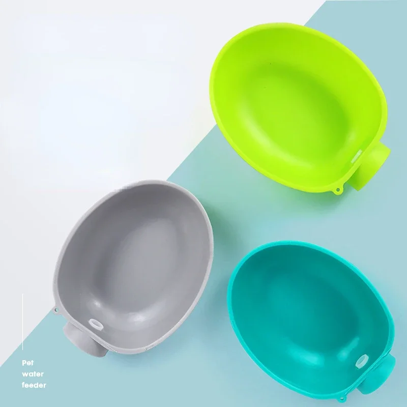 Botella de agua portátil para mascotas, taza de viaje para perros y gatitos, fuente de alimentación al aire libre, tazón para beber - imagen 5