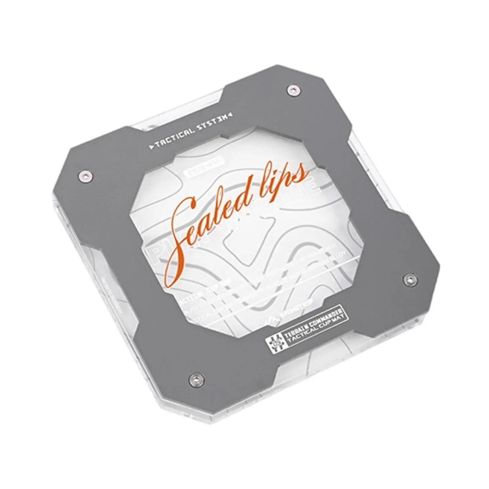 Camping Drinks Coaster Picnic Portable Nonslip Reusable Tea Coffee Mug Cup Pad Placemat Insulated for Office BBQ Housewarming