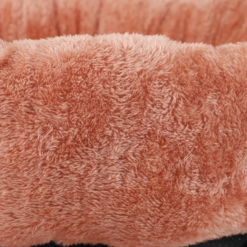 Cojín esponjoso para perro, cama para cachorros, suministros pequeños, cesta grande y mediana, esterilla lavable, accesorios para Perrera de gatos, felpa para mascotas grandes - imagen 4