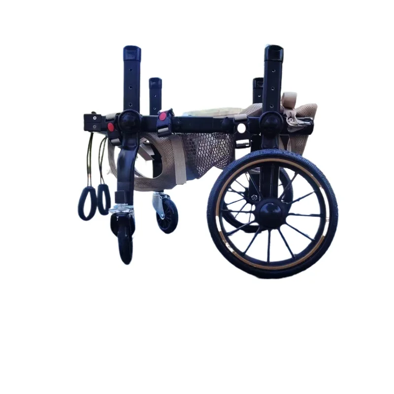 Silla de ruedas para perros con patas traseras paralizadas - 4 ruedas