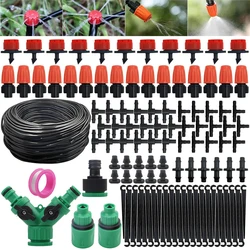 Kit sistema riego por goteo jardín 30M – Tuberías distribución automáticas