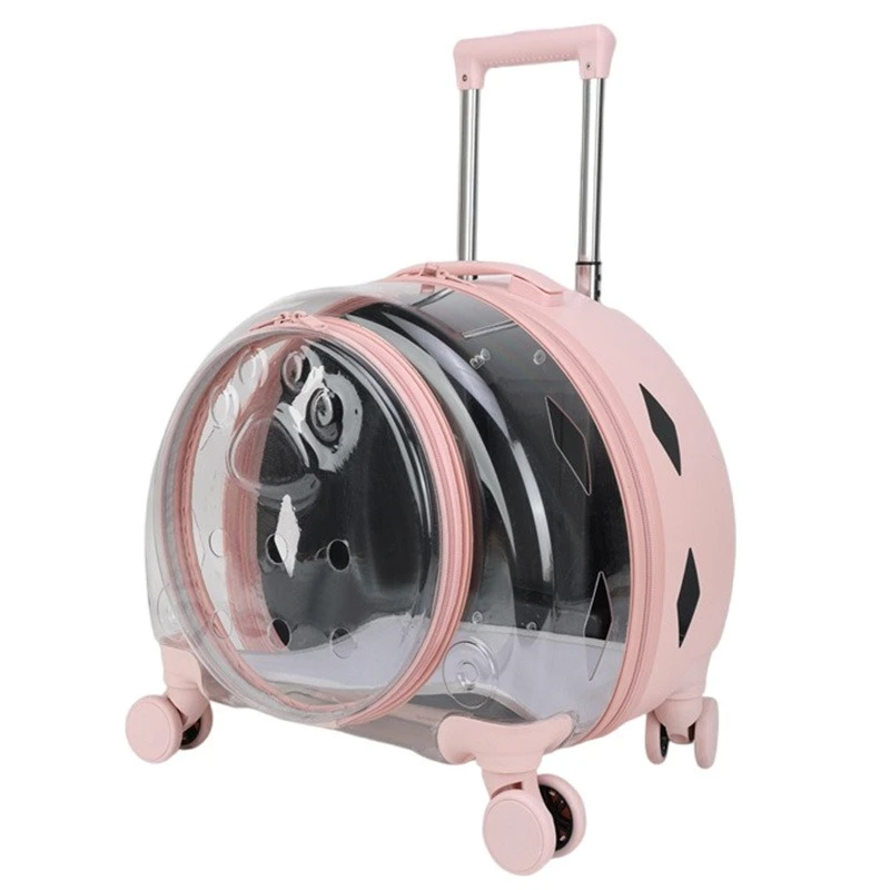 Transportín portátil para gatos, Mini transportador de viaje para gatos, cachorros al aire libre, gatitos, mascotas, mochila transparente, productos transportadores para gatitos y mascotas - imagen 5