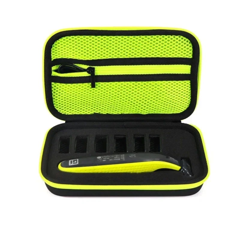 Estuche torage EVA Estuche portátil Recortador eléctrico Afeitadora Estuche de viaje Funda protectora Bolsa de almacenamiento para Philips One Blade - imagen 3