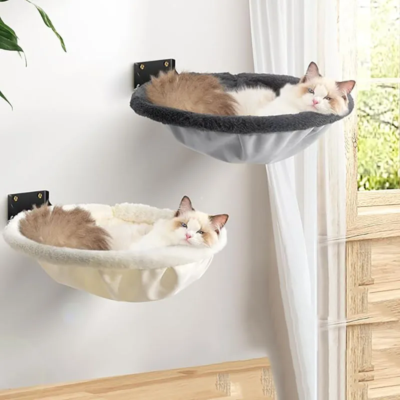 Hamaca mural para gatos – Estante de pared transpirable para dormir y descansar