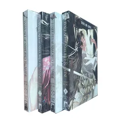 Novela en inglés Ballad Of Sword And Wine - colección de 4 volúmenes