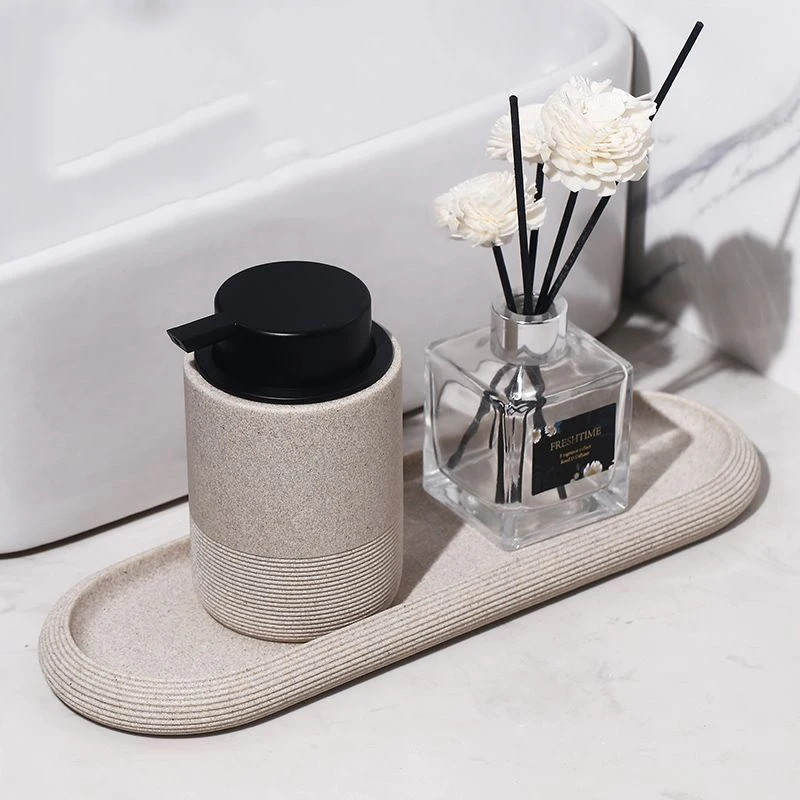 Organizador de baño impermeable para tocador con base antideslizante