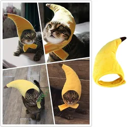 Disfraz Halloween para perros y gatos - Sombrero plátano divertido