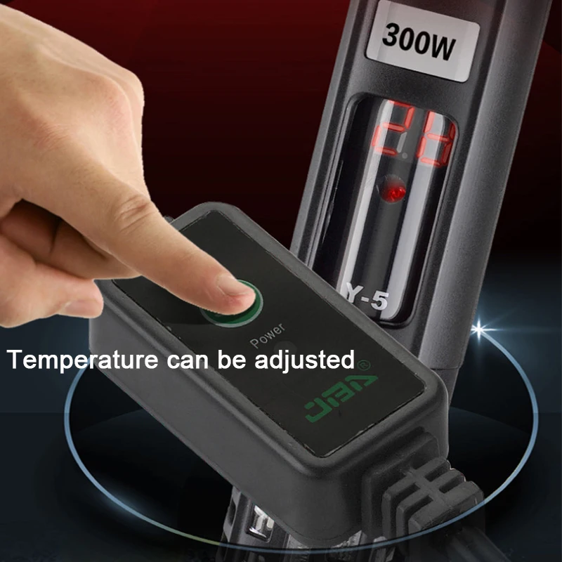 Calentador sumergible con pantalla LCD digital