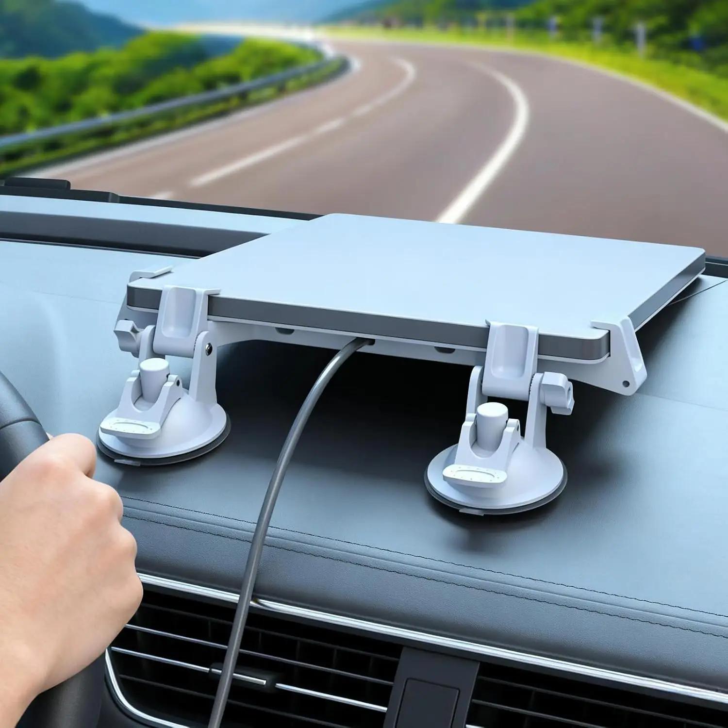 Soporte Starlink Mini de coche con ventosa para tablero y parabrisas - imagen 4