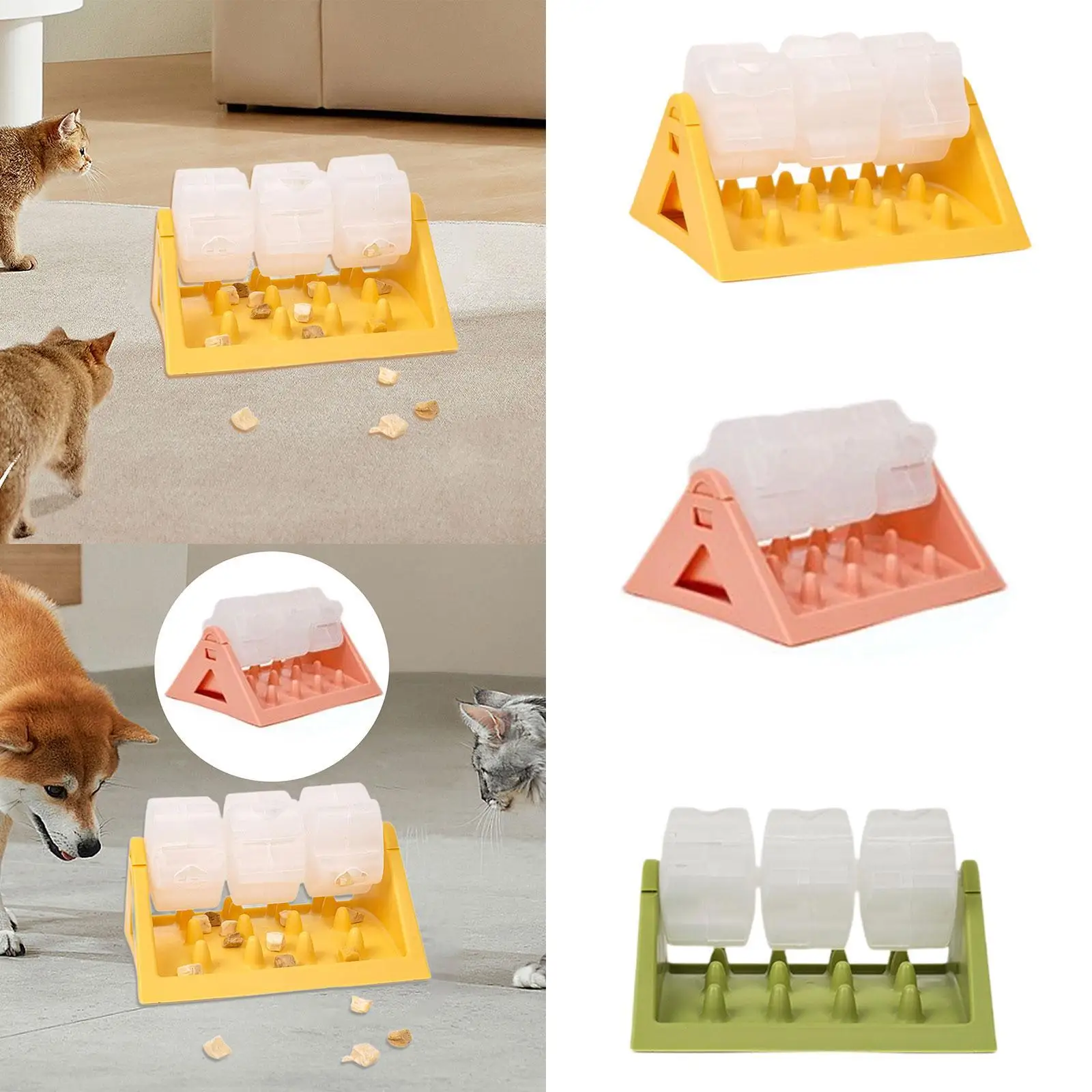 Alimentador lento, alimentador de rompecabezas, entrenamiento IQ, juguete interactivo, bandeja de alimentación, tratamiento - imagen 4