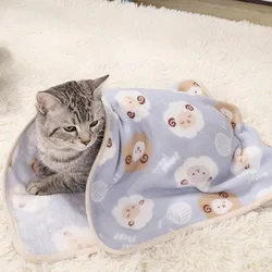 Manta franela gatos perros – Cálida protectora sofá cama