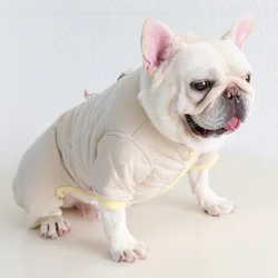 Chaleco invierno para perros pequeños – Cálido con rombos