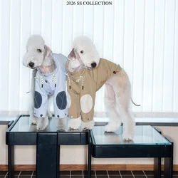 Abrigo para galgo italiano y Bedlington – Cortavientos transpirable