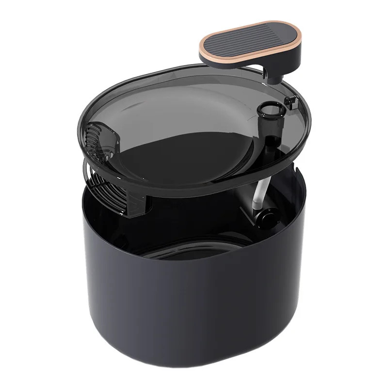 Fuente de agua automática para gatos de 3L, bebedero recircular con hilo para mascotas y gatos, dispensador de agua USB de gran capacidad, accesorios para gatos - imagen 5