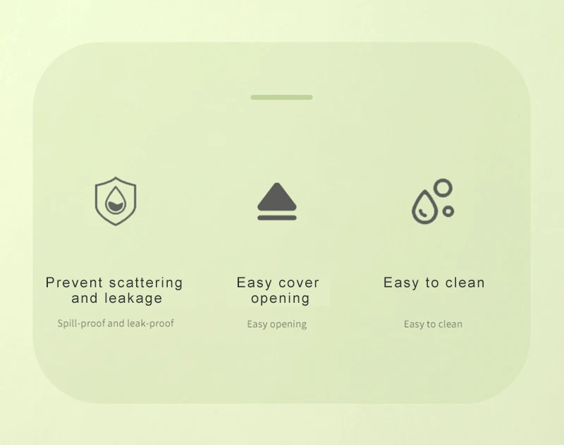 Detalle de la cuchara enlatada para gatos