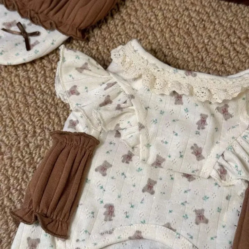 Ropa para mascotas, vestido para cachorros, camisa básica de encaje Floral para perros y gatos, ropa de capa interior suave para perros pequeños, ropa para cachorros - imagen 3