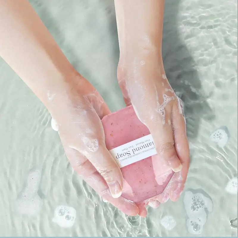 Jabón Natural de piedras preciosas con lámina dorada, jabón perfumado, regalo para mujeres y hombres, jabón de baño para cara y cuerpo para ayudar a suavizar la piel - imagen 2