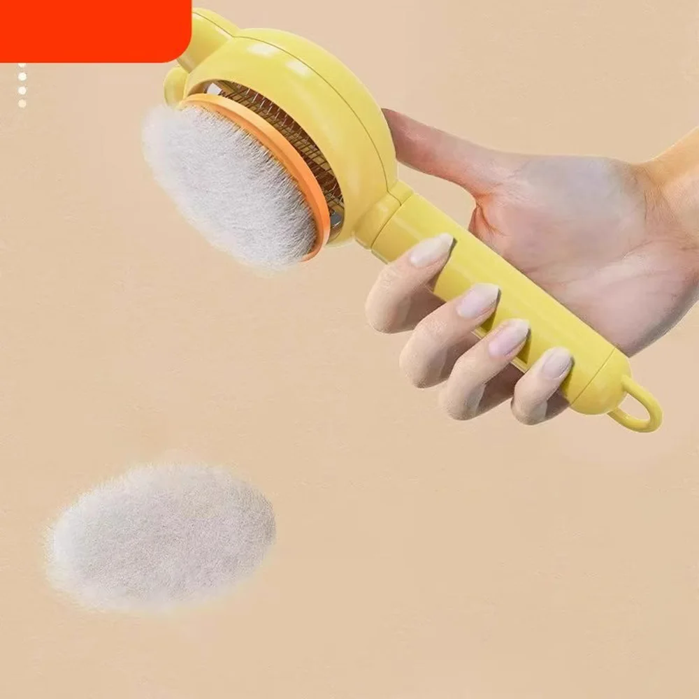Peine para gatos, cepillo profesional para desmatting, para perros y gatos de pelo largo, herramienta de aseo efectiva para eliminar la piel,