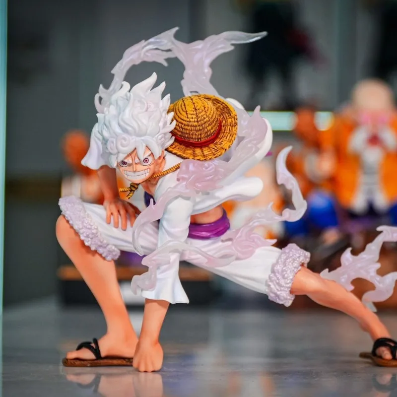 En STOCK JT juguetes 16CM figura de Anime de una pieza mono D. Luffy figura segunda marcha estatua de PVC modelo colección decoración juguetes de regalo - imagen 4