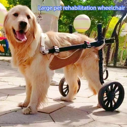 Silla de ruedas para perros patas traseras ajustable grandes y mayores