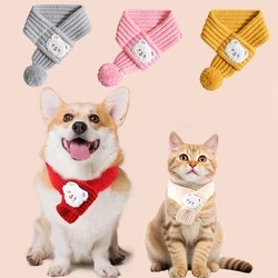 Bufanda de invierno para gatos y perros – Accesorio navideño cálido