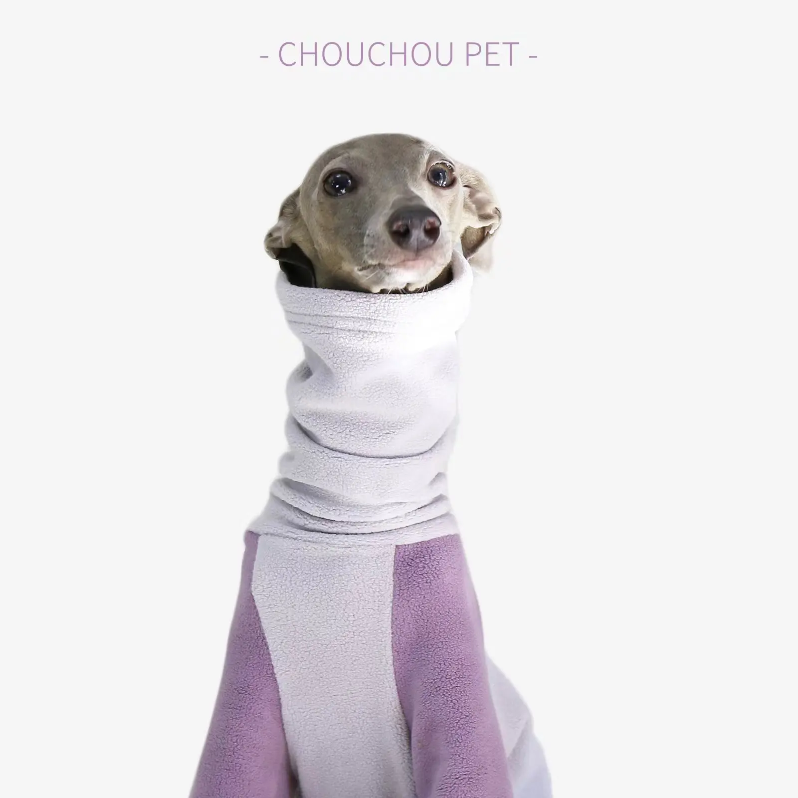 Iggy-ropa de cuello alto para mascotas, ropa de Galgo, empalme elástico suave, ropa de cuatro patas - imagen 4