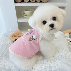 Chaleco antiderramamiento transpirable para perros Bichon Frise