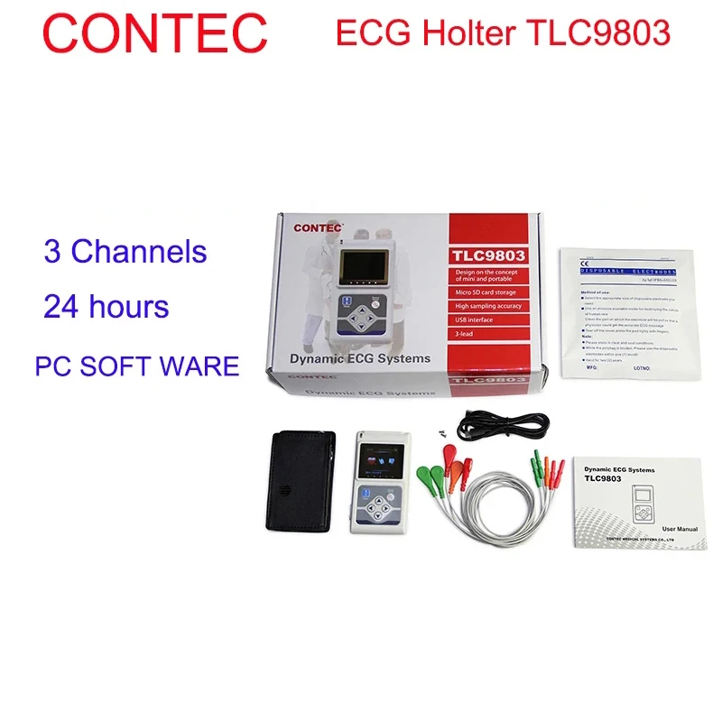 Monitor ECG veterinario de 3 canales para perros y gatos - imagen 3