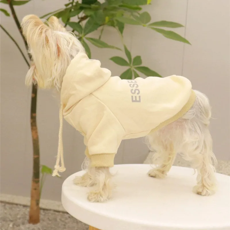Ropa de abrigo cálida para perros y gatos pequeños y grandes, sudadera para Bulldog Francés, ropa para cachorros, invierno y otoño - imagen 5