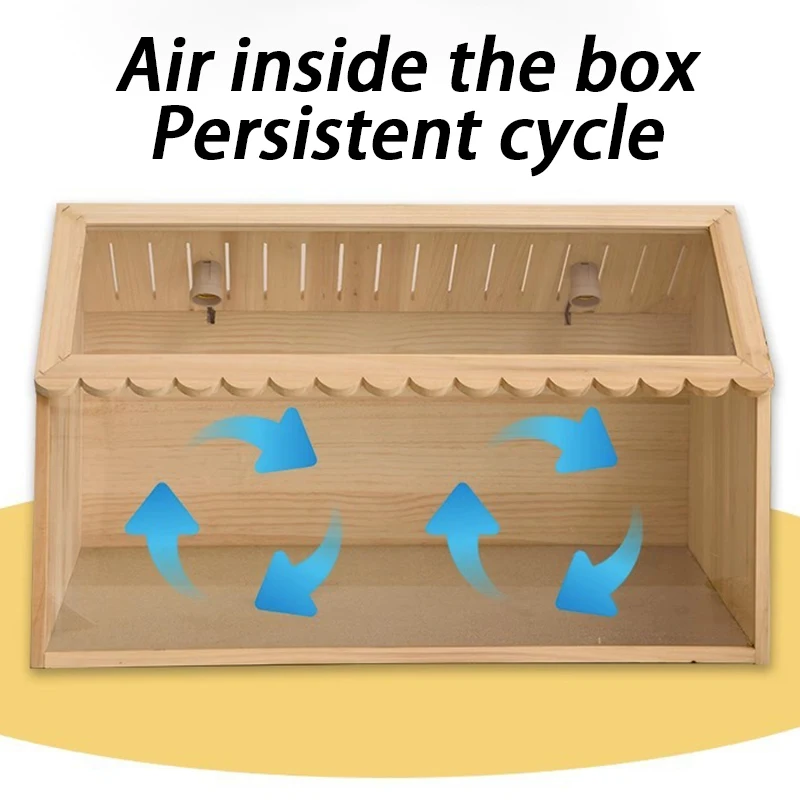 Perrera de lagarto acrílica, jaula de cría para reptiles, terrario de tortuga tierra, camaleones, terrarios grandes, accesorios para mascotas - imagen 3