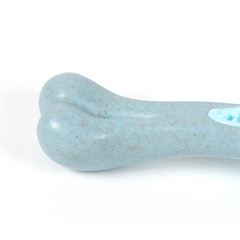 Juguete de dentición para perros, hueso Artificial resistente a las mordeduras, entrenamiento interactivo, limpiador Dental para cachorros - imagen 3