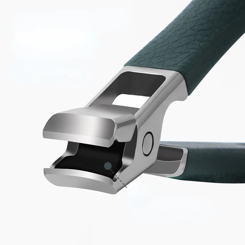 Cortaúñas antisalpicaduras, cortaúñas grueso y duro, herramientas especiales de acero inoxidable, apertura de mandíbula ancha, manicura - imagen 3