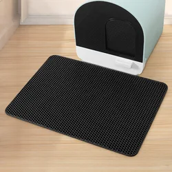 Estera impermeable para caja de arena de gatos - doble capa, limpia