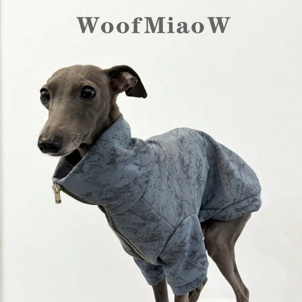Ropa para perros galgo y whippet - abrigo calido y a prueba de viento