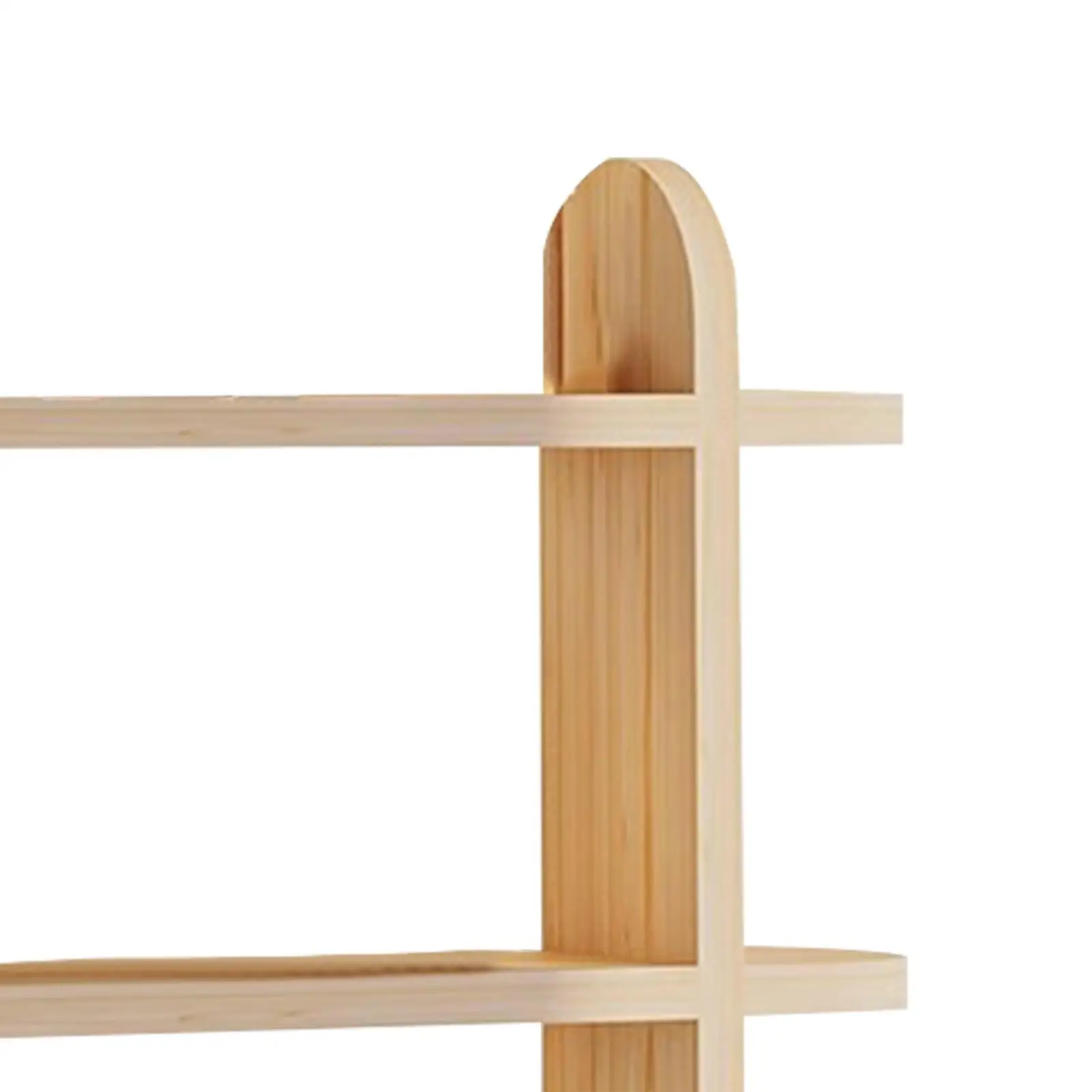 Wooden Desktop Plant Stand Hobbies Models Collections Displaying Decorative Home Office Balcony Multifunctional Display Stand