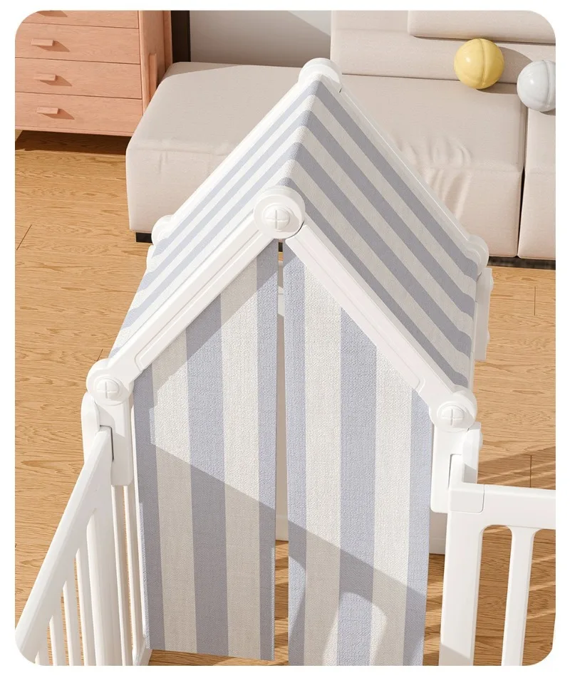 Corral plegable en habitación