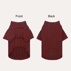 Jersey con capucha para perro y gato, cálido y suave de invierno