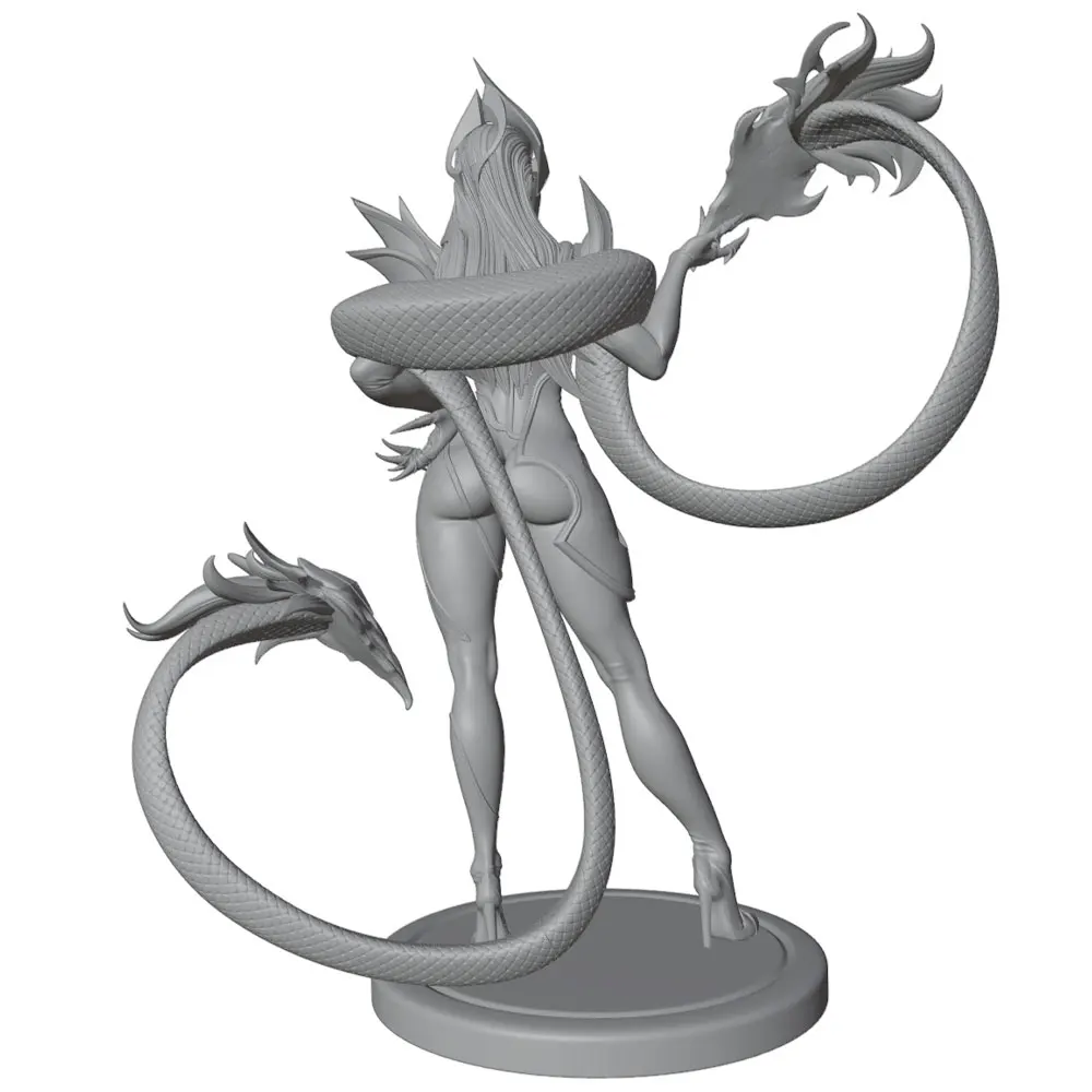 Minatura resina sin pintar para Dungeons & Dragons, Warhammer y juegos de rol - imagen 3