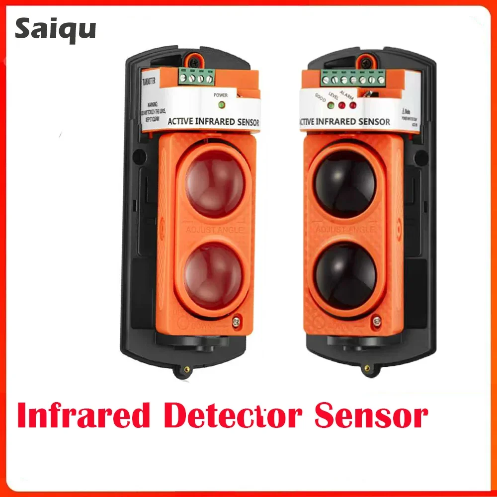 Detector de doble haz infrarrojo cableado 150 m para gatos y perros - imagen 2