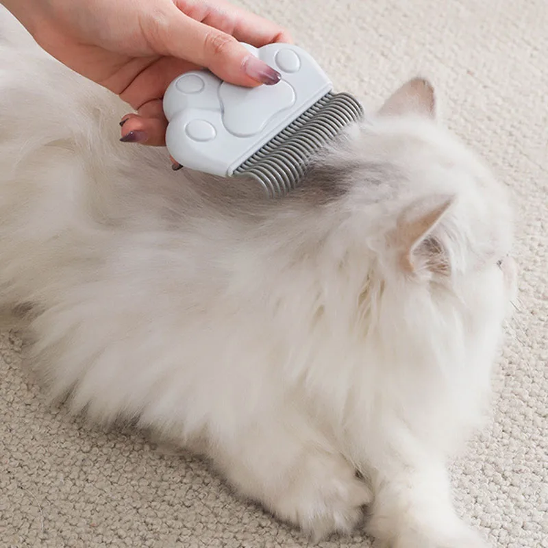 Cepillo masaje quitapelos para gatos y perros: elimina pelo suelto - imagen 5