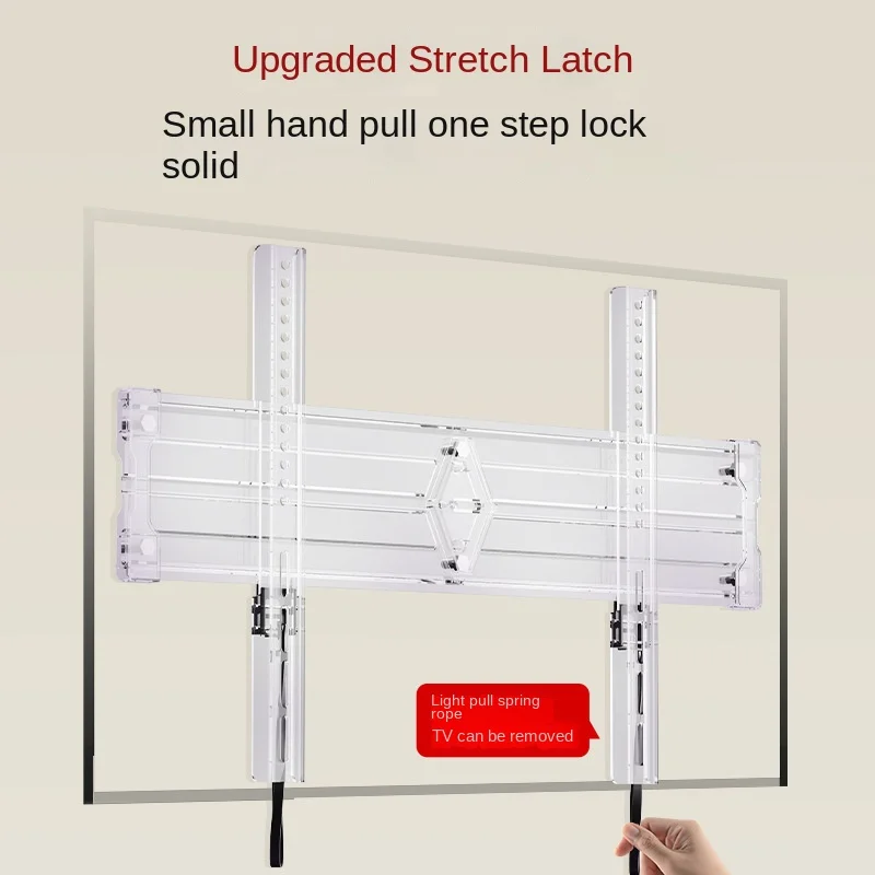 Soporte de montaje en pared para TV título de 32-80 pulgadas, soporte de TV ultrafino inclinable VESA Max 600x400mm, soporte para TV LCD LED de pantalla plana, carga de 80kg - imagen 4