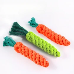 Juguete dental para perros pequeños - mordedor con cuerda de algodón