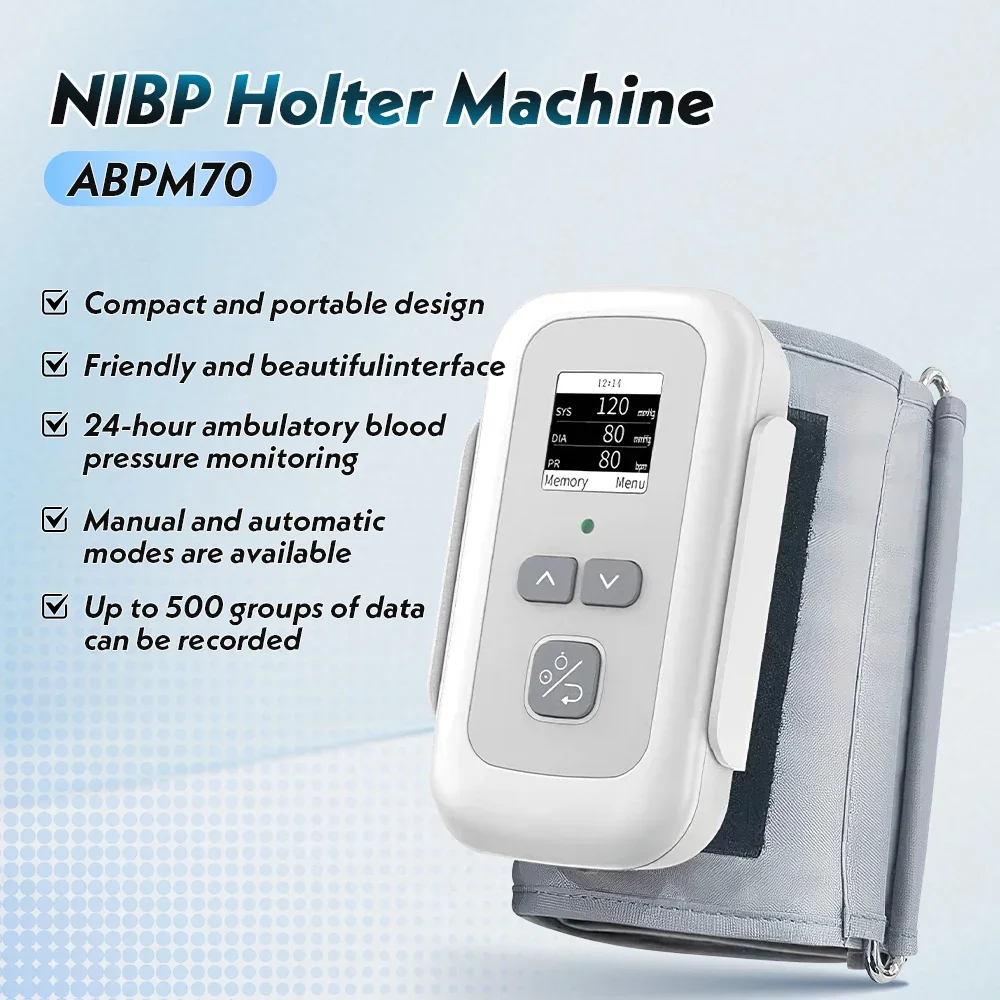 Contec ABPM50/60/70 Ambulatory Blood Pressure Monitor 24 Hours Adult NIBP Monitoring Holter and Free PC Software - imagen 5