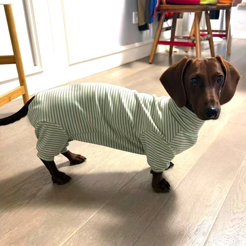 Pijama suave, cálido para perros tipo salchicha miniatura y medianos - imagen 2