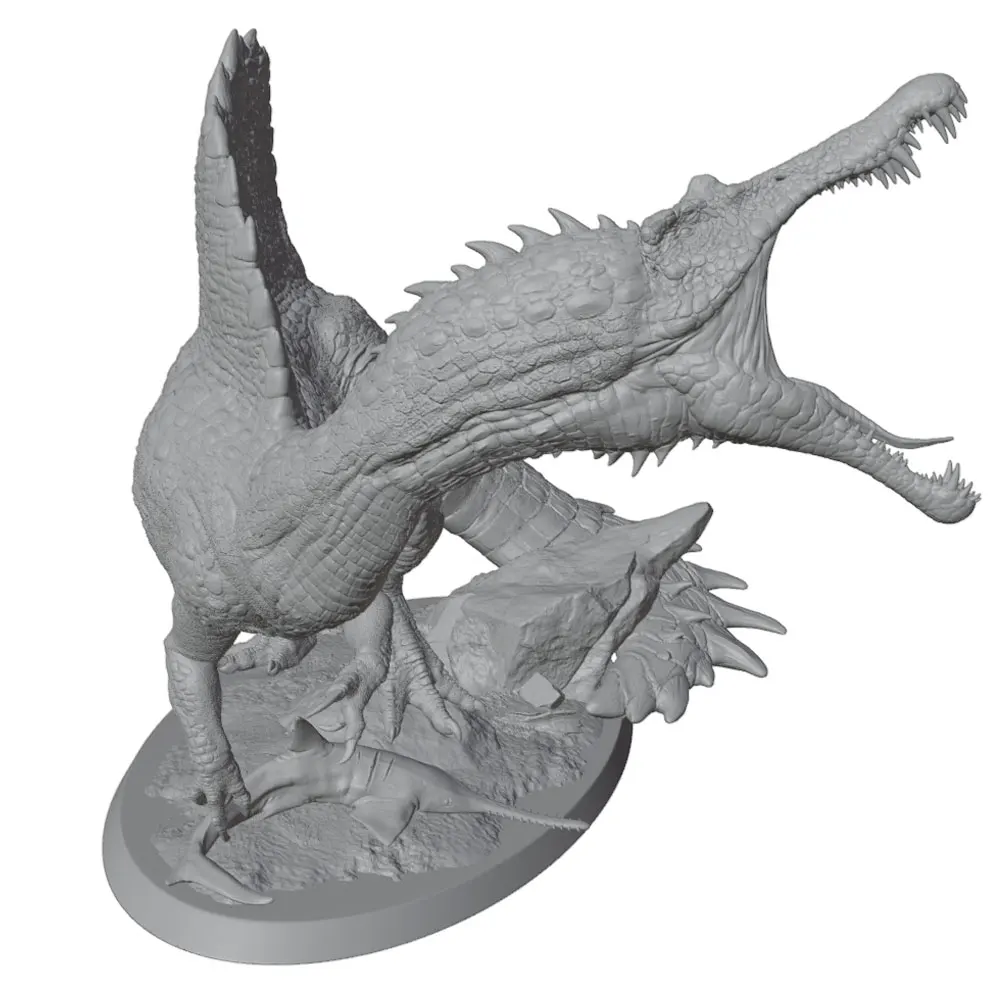 Juguete masticable Pteranodon/Espinosaurio para perros – Sin pintar - imagen 2